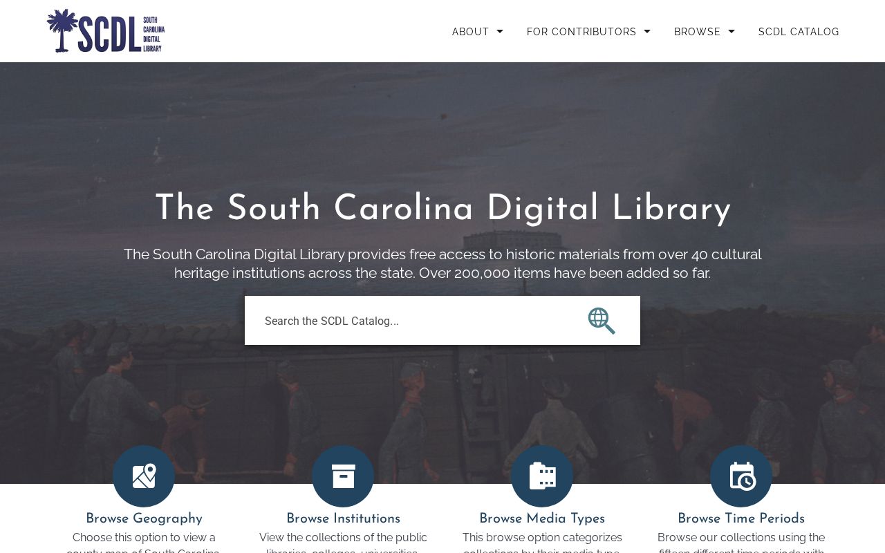 Berkeley County city directory South Carolina Digital Library discovery page